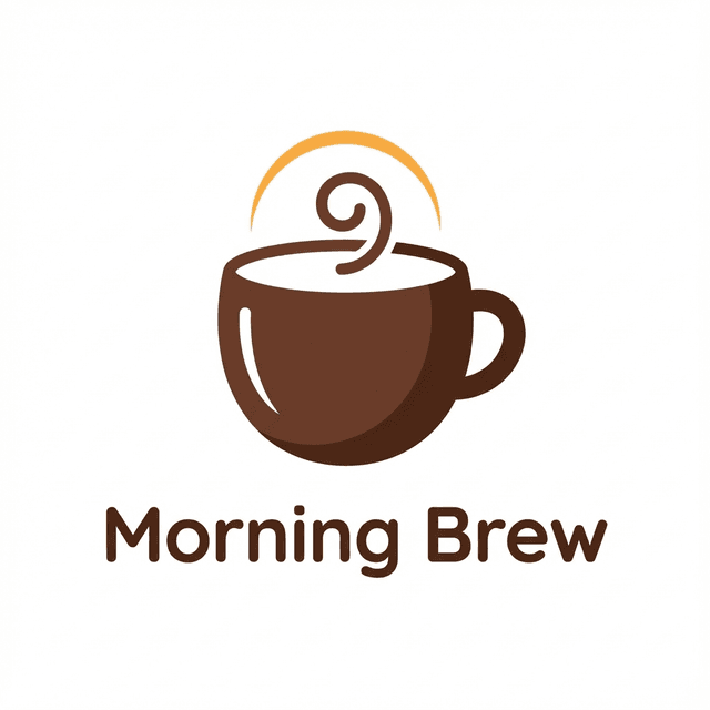 Morning Brew logo example